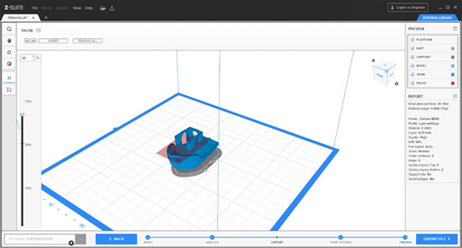 Обзор 3D принтера Zortrax M300