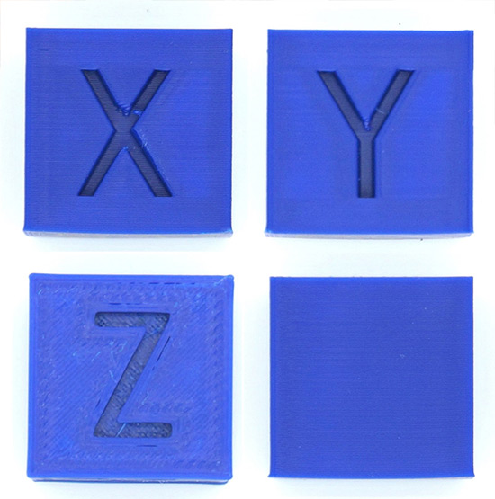 Печатные тесты Tiger3D ABS