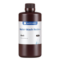 Фотополимерная смола Anycubic Water-Wash Resin +, черная (1 кг)