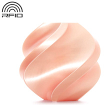 Катушка PLA Silk+ пластика Bambu lab 1.75 мм 1кг., розовая