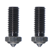 Сопло закаленное 0.6 мм для 3D принтера QIDI X-MAX3, 2 шт.