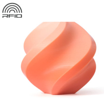 Катушка PLA Basic пластика Bambu lab - RFID 1.75 мм 1кг, коралловая (градиент)