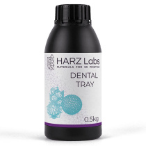 Фотополимерная смола HARZ Labs Dental Tray, голубой (0,5 кг)