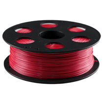 Катушка PLA-шелк  пластика Bestfilament 1.75 мм 1кг, красная (silk_1kg_1.75_red)