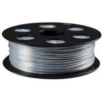 Катушка PLA-шелк  пластика Bestfilament 1.75 мм 1кг, серебристый (silk_1kg_1.75_silver)