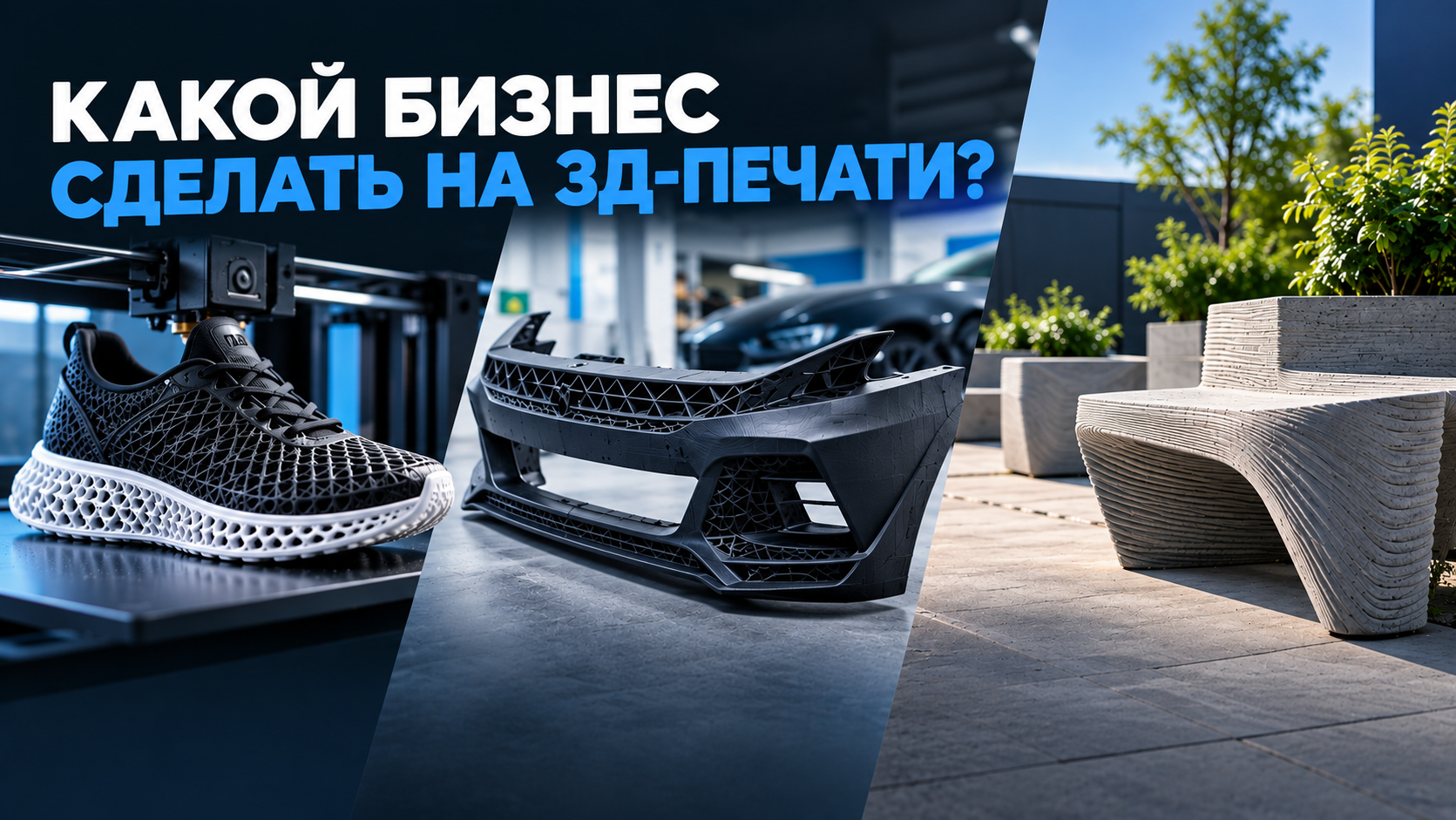 Какой бизнес сделать на 3Д-печати?