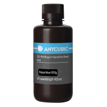 Фотополимерная смола Anycubic Basic, голубая (0,5 кг)