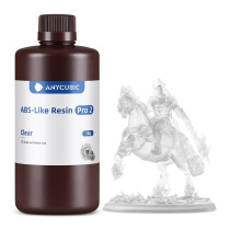 Фотополимерная смола Anycubic ABS-Like Pro 2, прозрачная (1 кг)