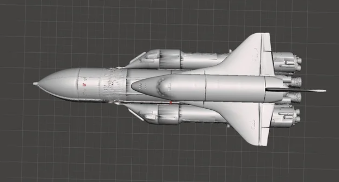 3D-модель космического шатла.png 3D-модель космического шатла.png