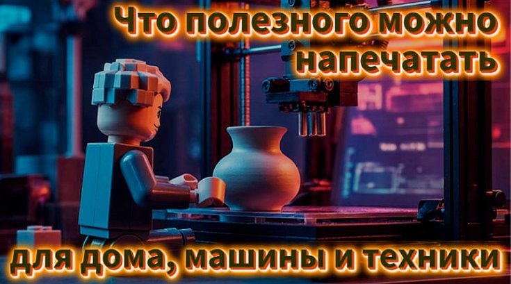 Что можно напечатать на 3D-принтере?