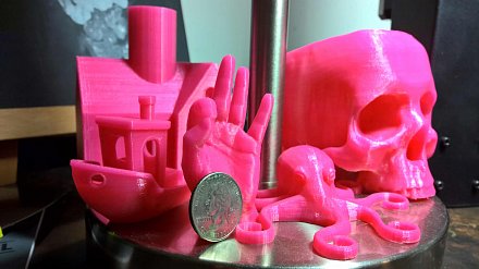 3D принтер Wanhao Duplicator i3 v 2.1 (со стеклом) в пластиковом корпусе