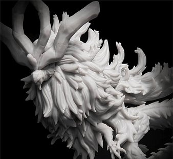 Фотополимерная смола Elegoo Water Washable Resin 8K, светло-серая (1 кг)